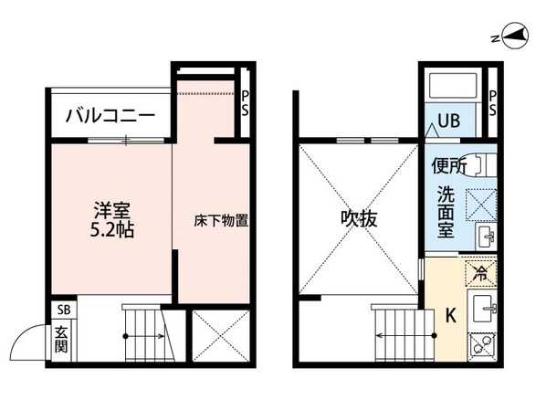 アドラブール新守山の物件間取画像